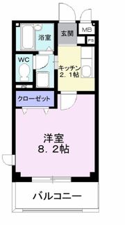 ELEVEN河原町の間取り画像