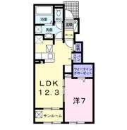 パストラル Dの間取り画像