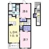 パストラル Dの間取り画像