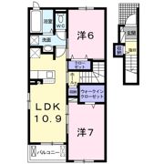 パストラル Dの間取り画像