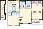 ホームタウン新田Ⅱの間取り画像