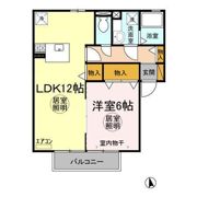 シュプルースの間取り画像
