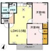 ドルフ東久万の間取り画像
