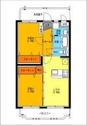 ユーミー大森の間取り画像