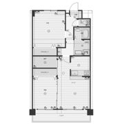 サンメゾン松井の間取り画像