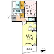 D-roomグランヴィア行事の間取り画像