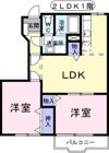 メゾンクレールBの間取り画像