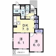 ダンケ シェーン B棟の間取り画像