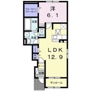 シャルム Ⅱの間取り画像