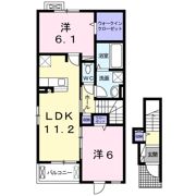 シャルム Ⅱの間取り画像
