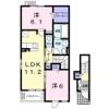 シャルム Ⅱの間取り画像