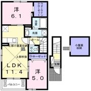 アクティ・スクエア Ⅲの間取り画像