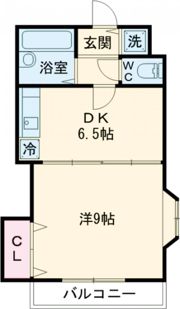 ツインズ旭Aの間取り画像
