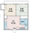 丸大マンションの間取り画像