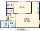 シャーメゾン田村の間取り画像