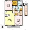 オペラハウス柳原 Bの間取り画像