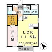 エクセル熊見の間取り画像