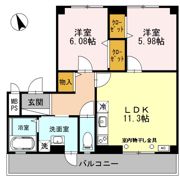 サニーコートの間取り画像