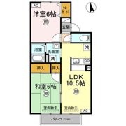 セレーノ岡本 B棟の間取り画像