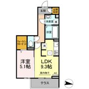 ソンシール新山口の間取り画像