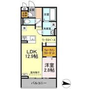 ソンシール新山口の間取り画像