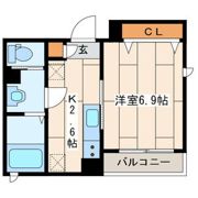 VILLA MITSUNE(ヴィラ ミツネ)の間取り画像