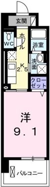 ポーシェガーデン2の間取り画像