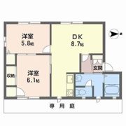 ラヴェール英賀保Aの間取り画像