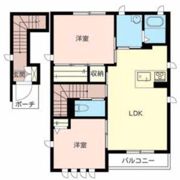 野口ハイツ峰の間取り画像