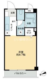 フィネス佐古の間取り画像
