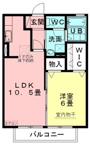 ラ・パールの間取り画像