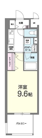 ヘスティア神戸の間取り画像