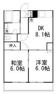 プレステージ八千代台PartⅡの間取り画像