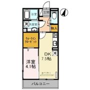 プロスパーⅦの間取り画像