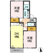 エスポワール ABの間取り画像