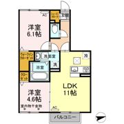Dーroom江戸橋の間取り画像