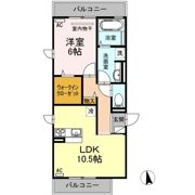 フローレンA･B棟 A棟の間取り画像