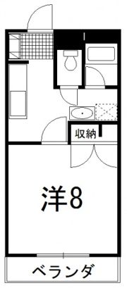 ハイコンスビル4の間取り画像
