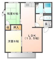 フレグランスみしまの間取り画像