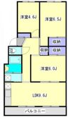 NJ北原の間取り画像