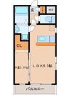 オリンピア長町の間取り画像