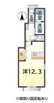 フォーリスト清水の間取り画像
