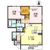 Sur Cerezo D棟の間取り画像
