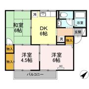 シャトルミヤケ A棟の間取り画像
