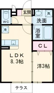 JAM C棟の間取り画像