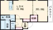 QREALL野崎の間取り画像