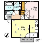 Dーオアゾの間取り画像