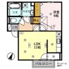 Dーオアゾの間取り画像