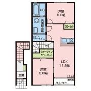 NJ三島町Ⅱの間取り画像