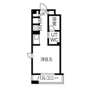 白川公園パークマンションの間取り画像